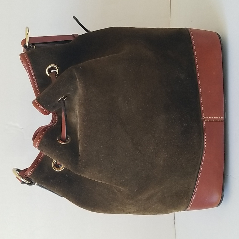 DOONEY &Bourke Suede Drawstring Bag. SOLD OUT !!! - Picture 10 of 16